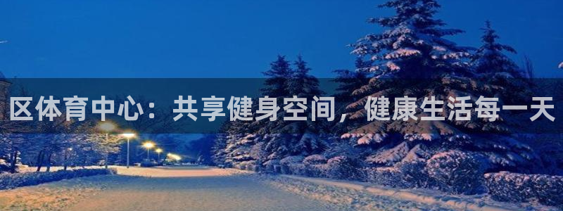 区体育中心：共享健身空间，健康生活每一天