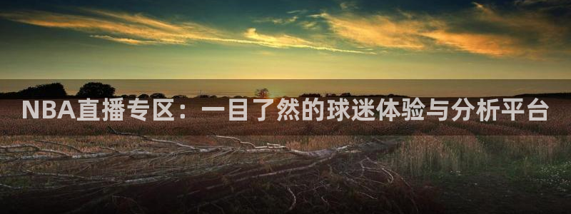 沐鸣5注册：NBA直播专区：一目了然的球迷体验与分析平台